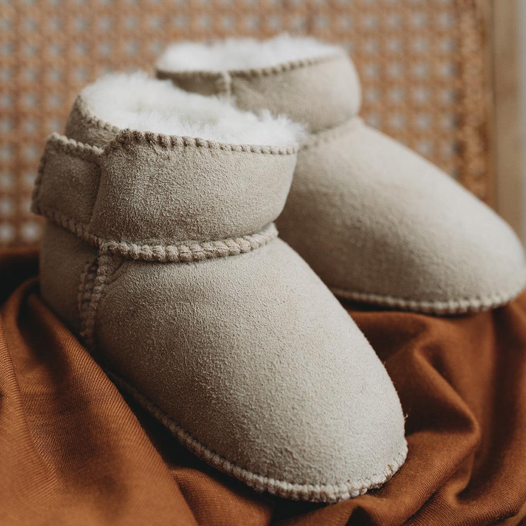 Heitmann Lambskin Booties - Sand - Image 2