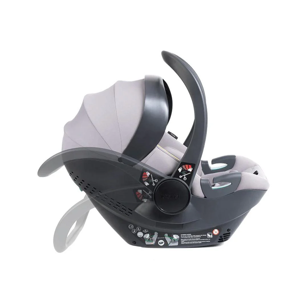 iCandy Cocoon 360 Infant Carrier & Base - Storm Grey - Image 5