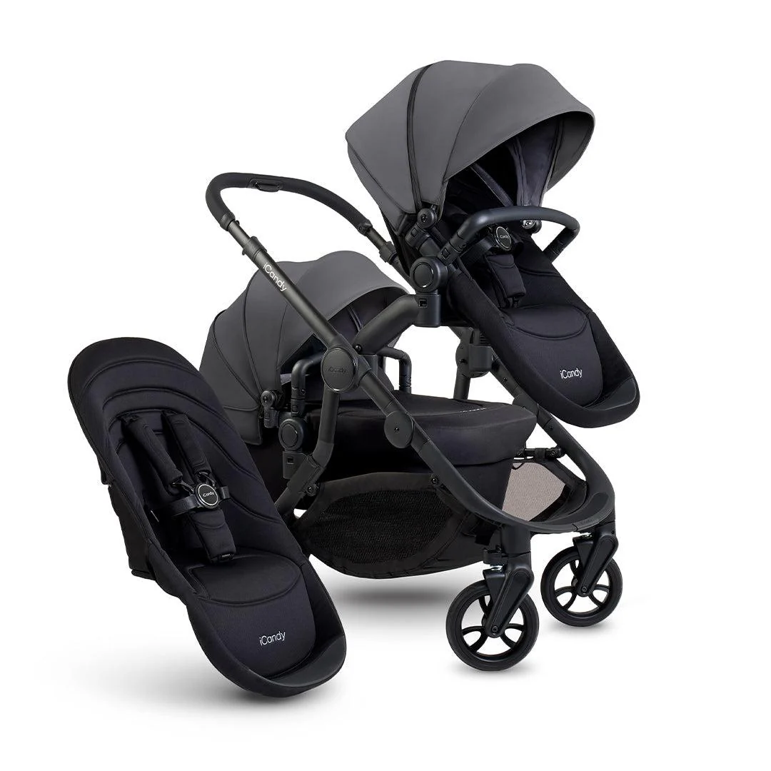 iCandy Orange 4 Double Pushchair Bundle - Image 5