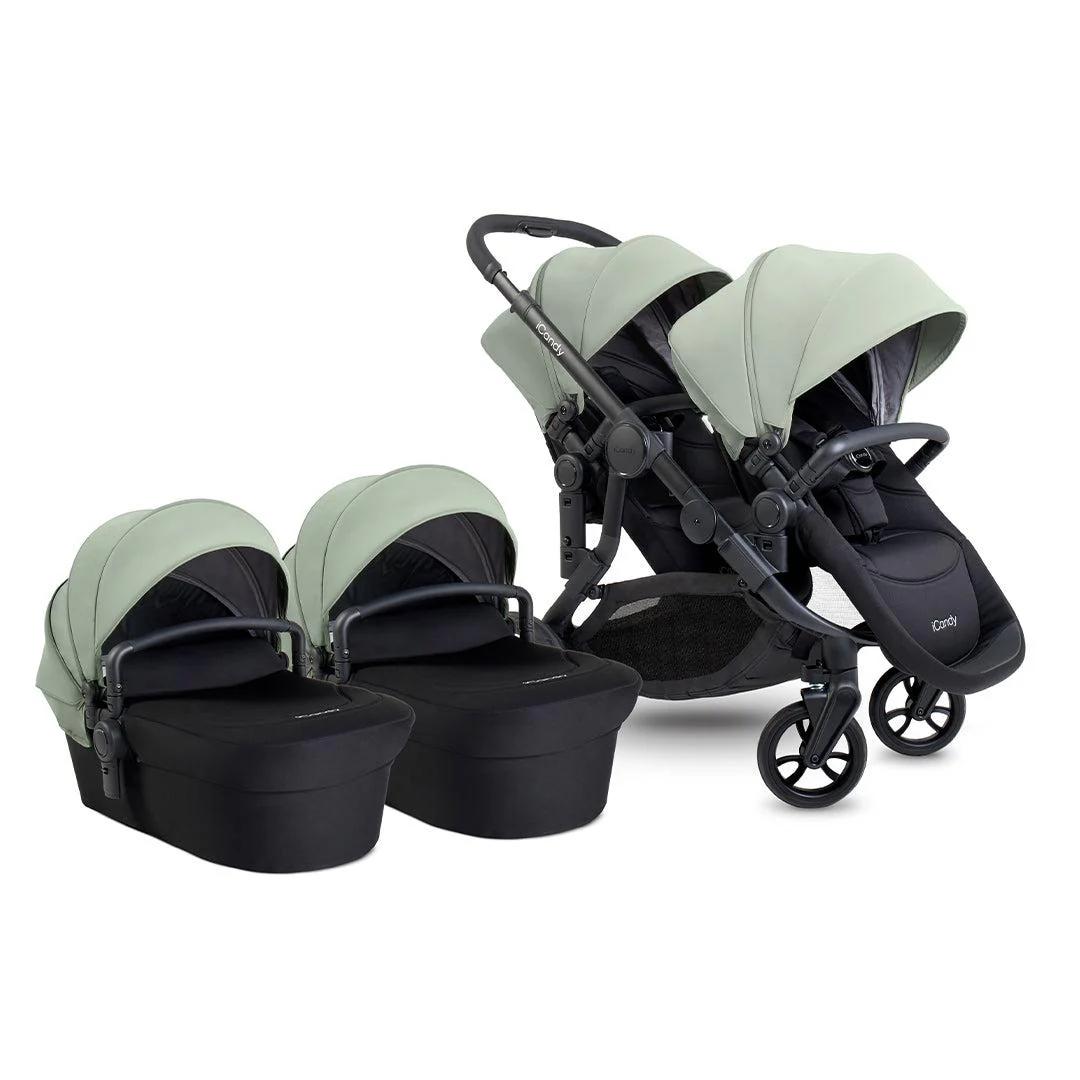 iCandy Orange 4 Twin Pushchair Bundle - Image 7