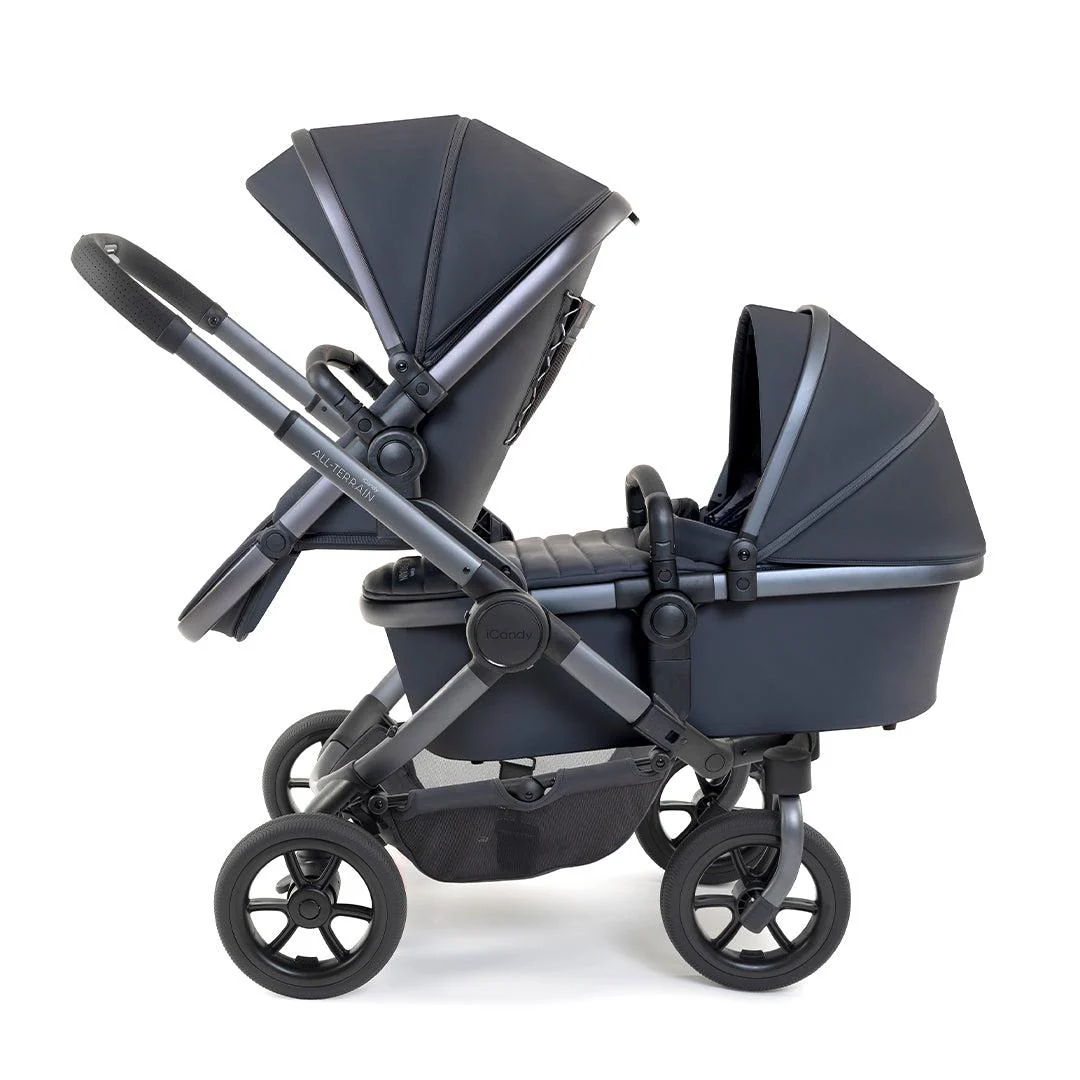 iCandy Peach 7 All Terrain Storm Double Pushchair - Image 2