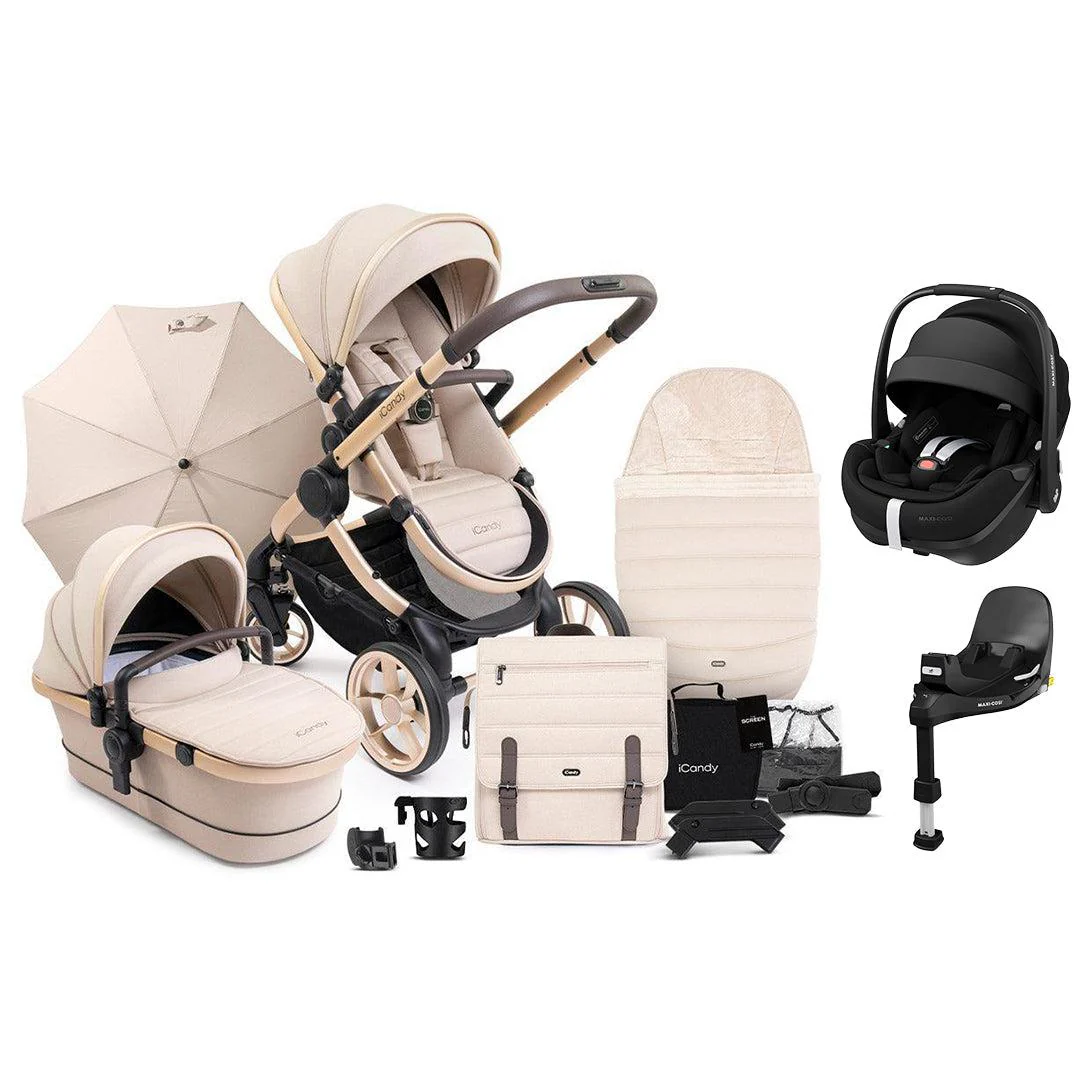 iCandy Peach 7 EDITIONS Complete Travel System with Pebble 360 Pro 2 - Image 3