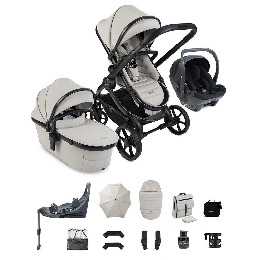 iCandy Peach 8 Complete Bundle with Cocoon 360 and Base - Image 4