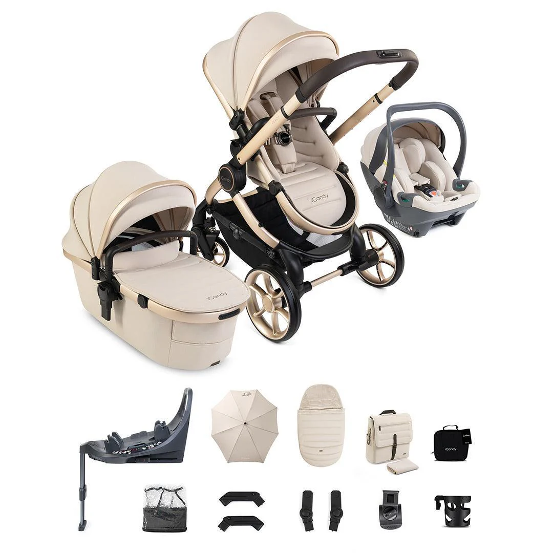 iCandy Peach 8 Editions Complete Bundle with Cocoon 360 and Base