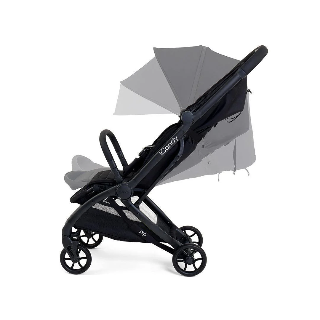 iCandy Pip Compact Pushchair - Black - Image 2