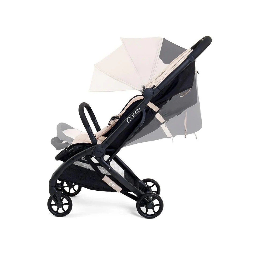 iCandy Pip Compact Pushchair - Latte - Image 2
