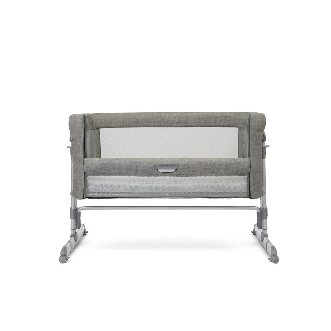 Joie Roomie Glide Side Sleeping Crib - Foggy Grey - Image 4