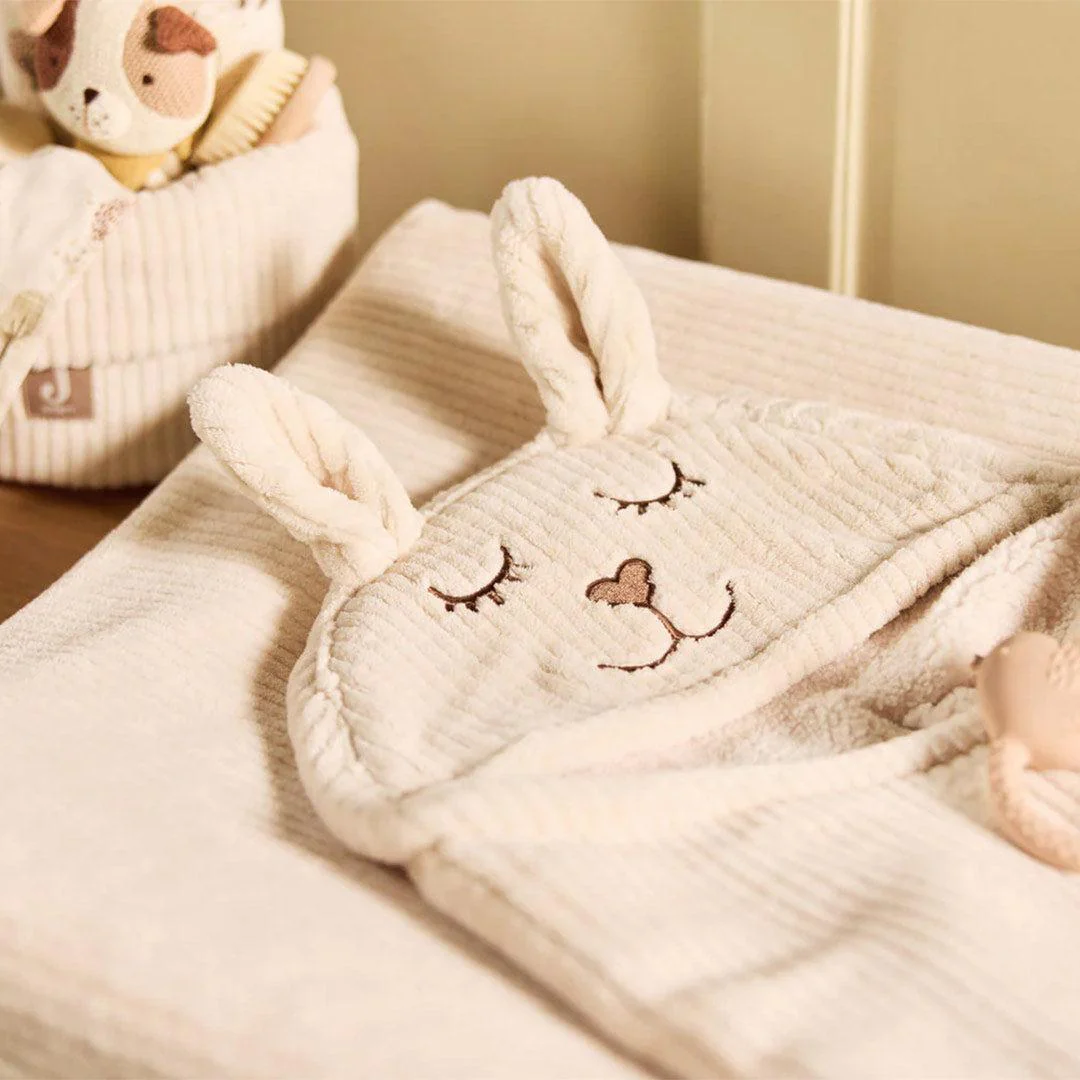 Jollein Changing Mat Cover Terry (2pack) - Oatmeal/Sand - Image 2