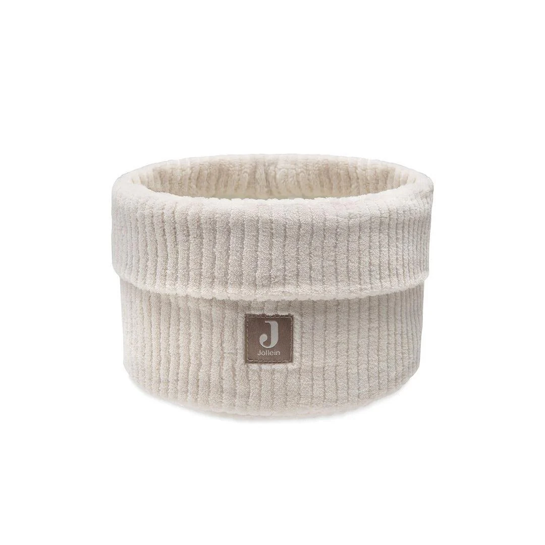 Jollein Changing Table Basket Cloudy Rib - Oatmeal