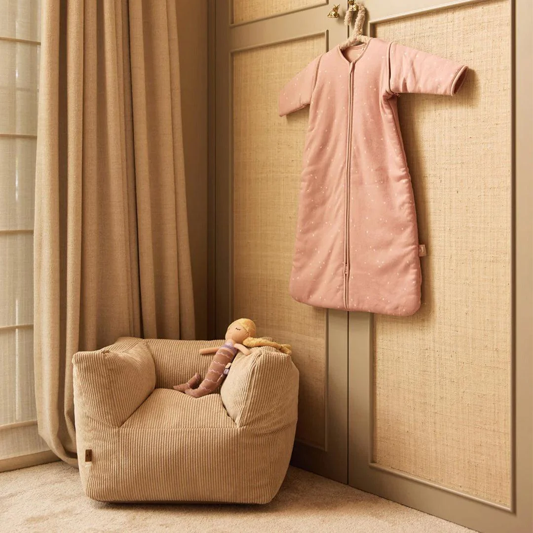 Jollein Kids Chair Beanbag - Corduroy Natural - Image 3
