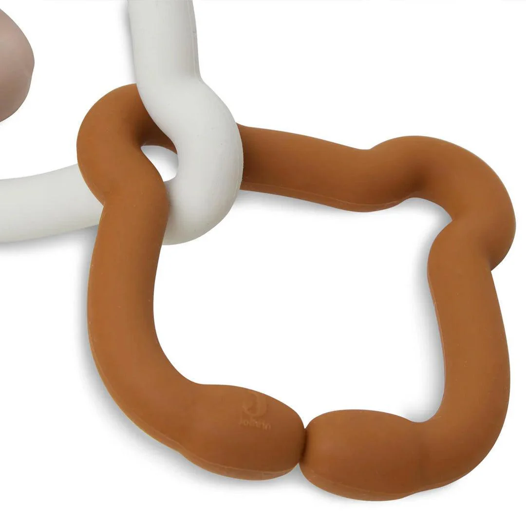 Jollein Loops Toy Silicone - Teddy Bear - Image 6