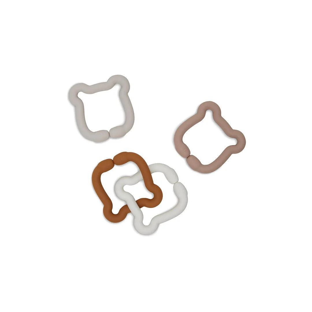 Jollein Loops Toy Silicone - Teddy Bear - Image 7