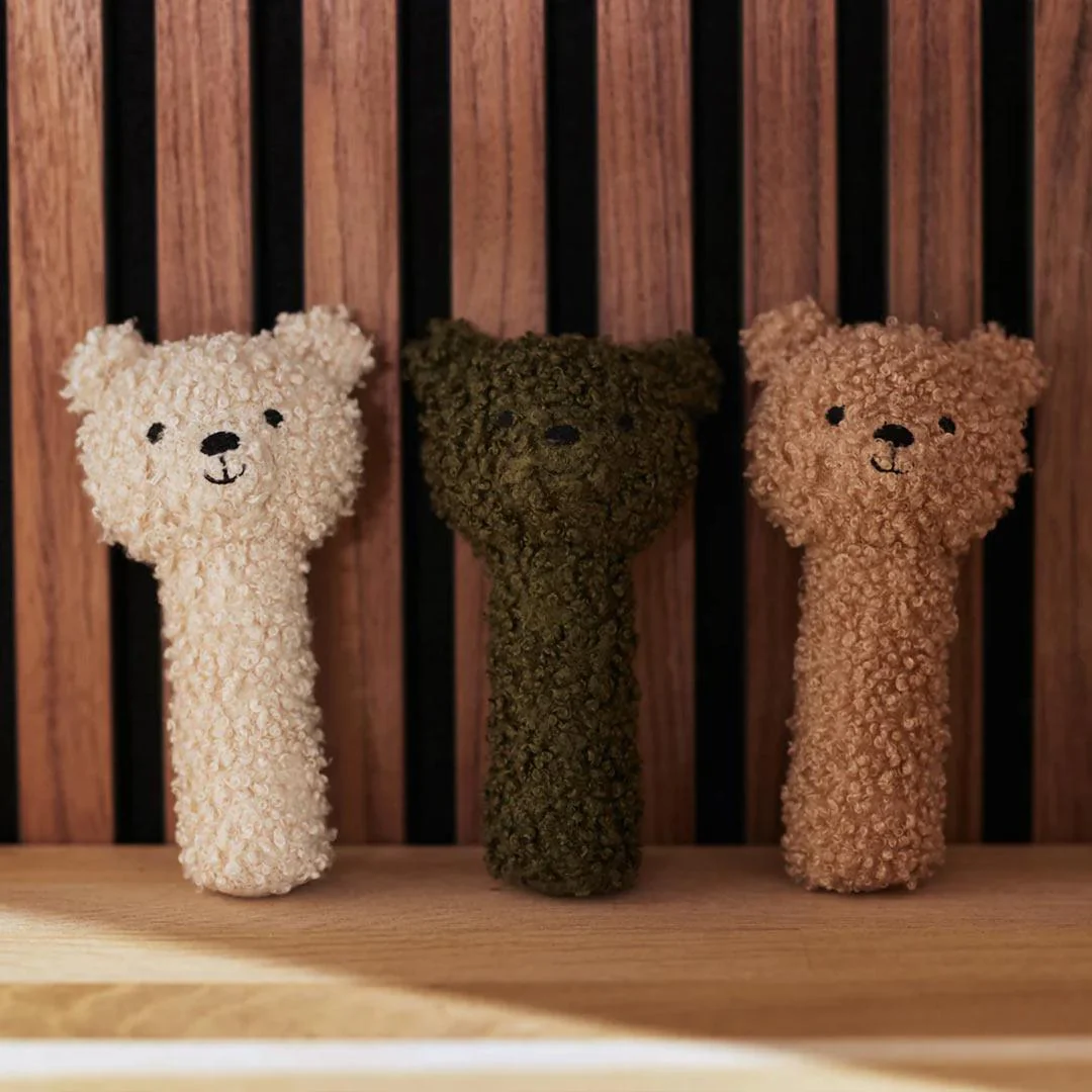 Jollein Rattle - Teddy Bear Biscuit - Image 2