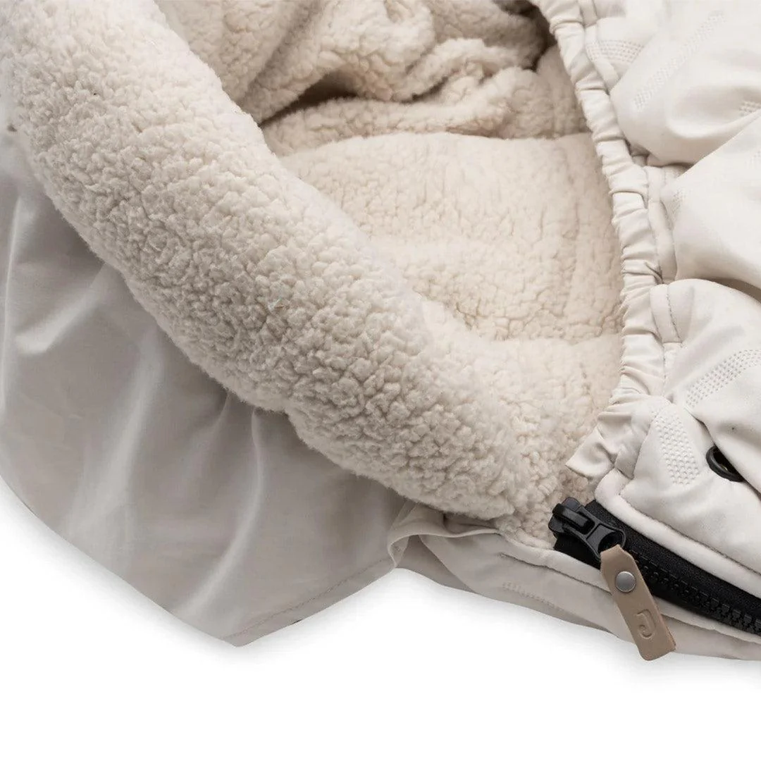 Jollein Stroller Embossed Footmuff - Sand - Image 4