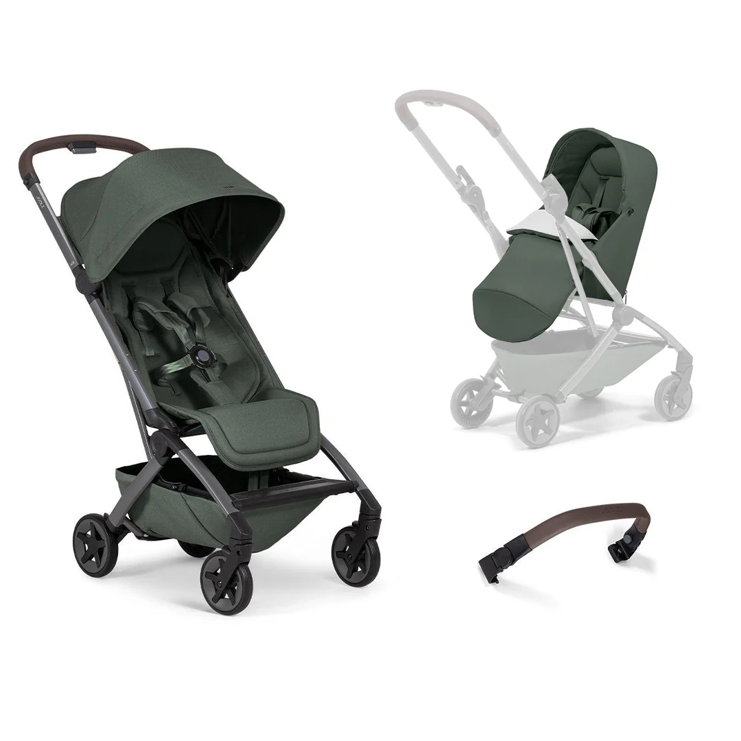 Joolz Aer2 Compact Stroller - Forest Green - Image 21