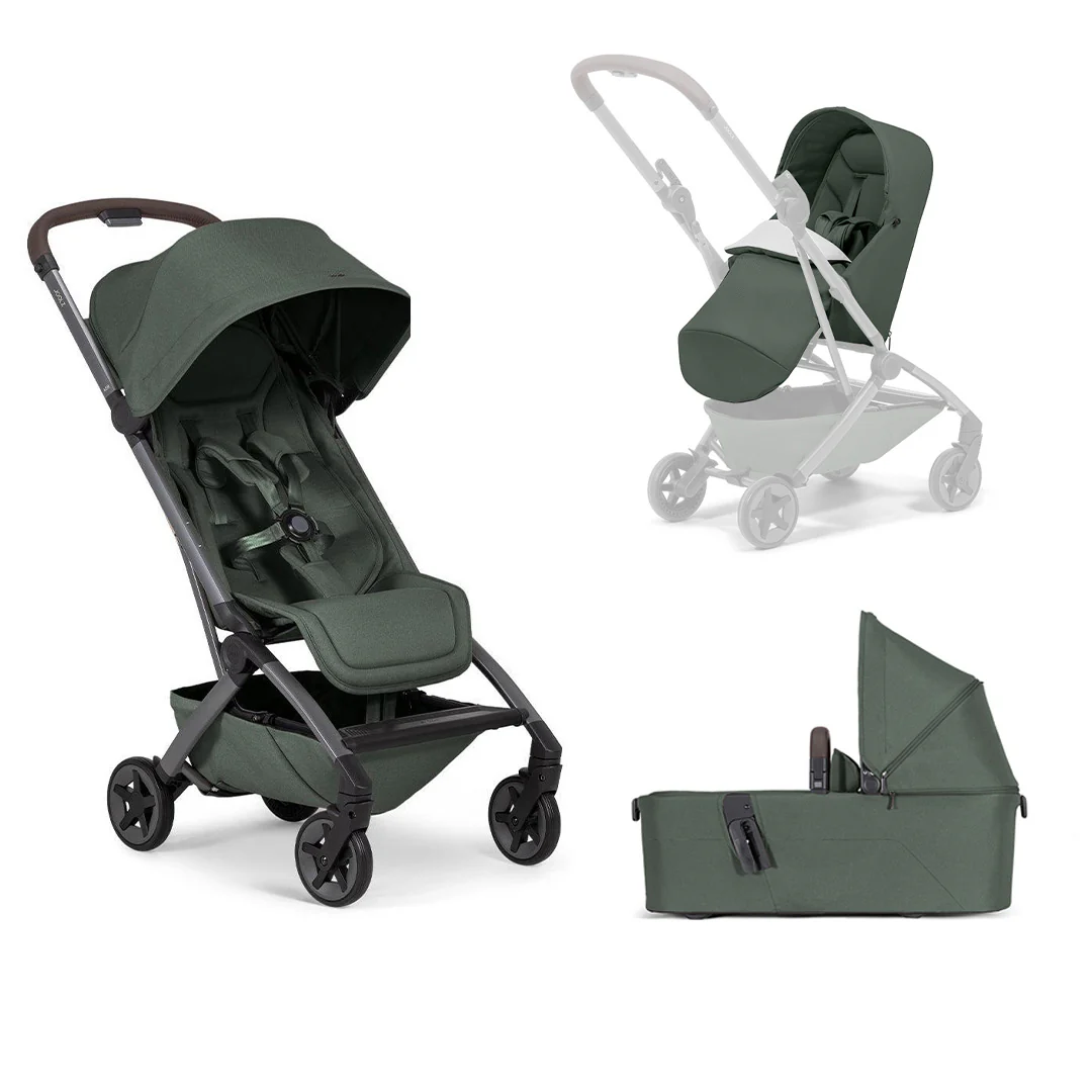 Joolz Aer2 Compact Stroller - Forest Green - Image 22