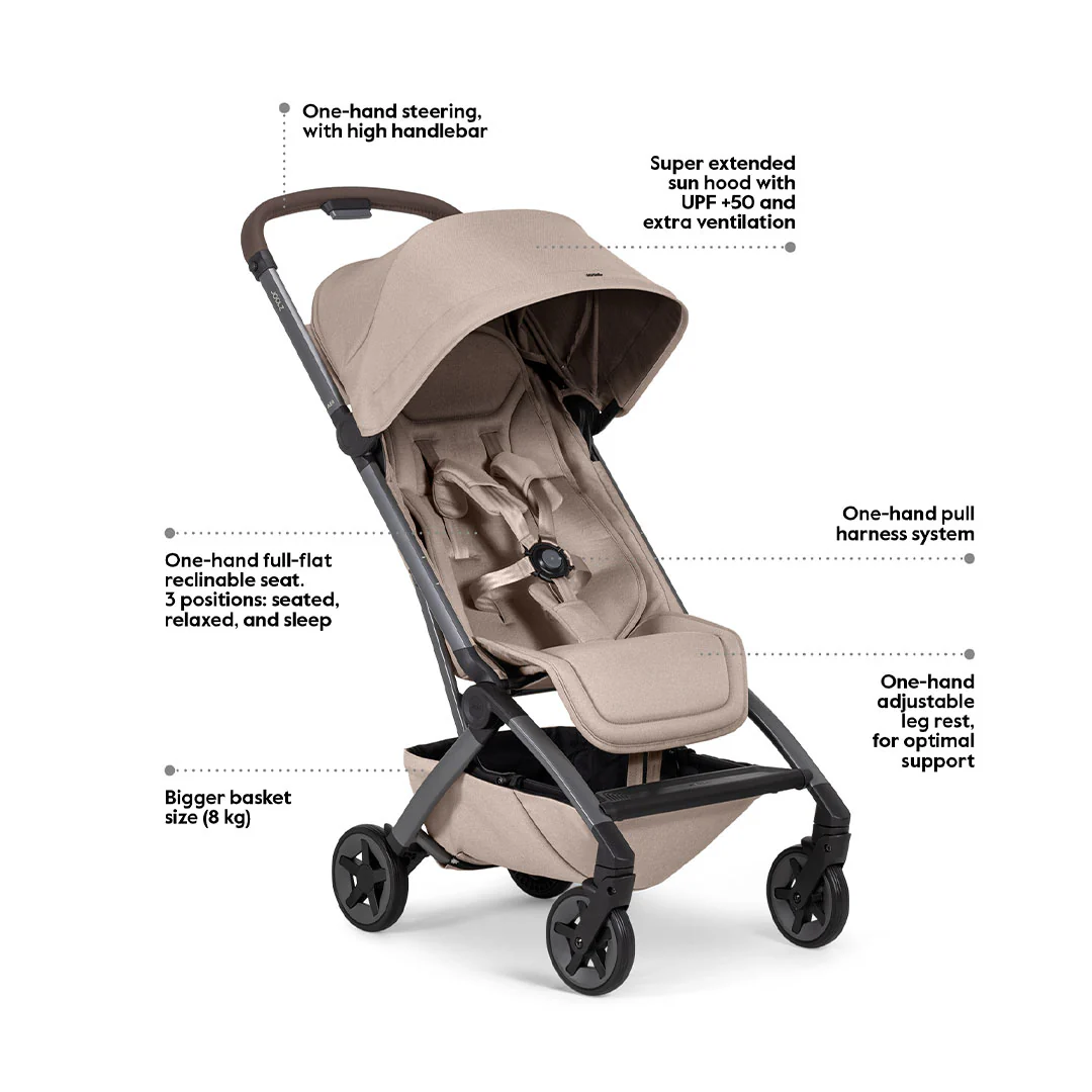 Joolz Aer2 Compact Stroller - Forest Green - Image 4