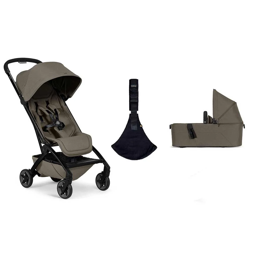 Joolz Aer2 Compact Stroller & Wildride Carrier - Hazel Brown - Image 21