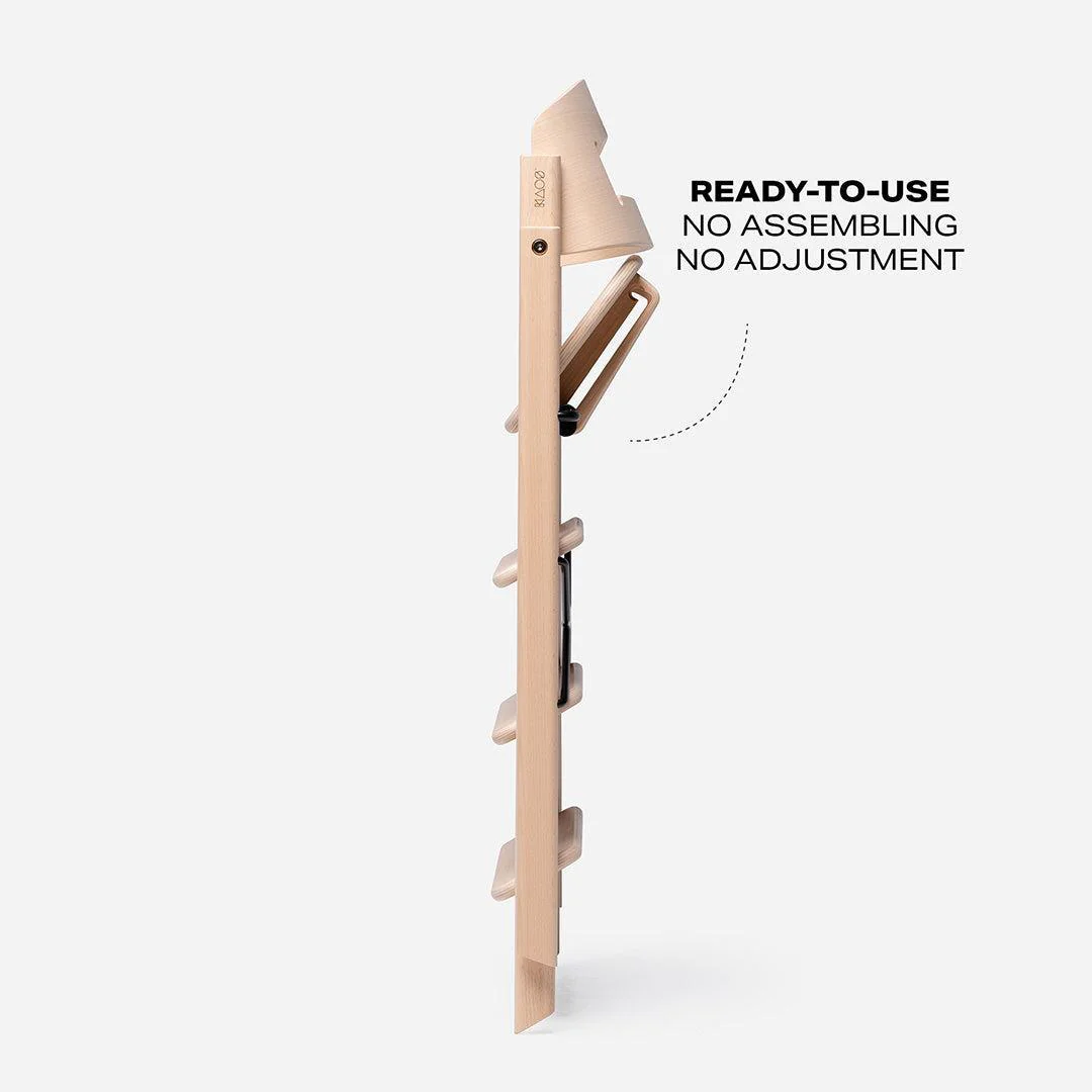 KAOS KLAPP® Highchair - Beech - Natural - Image 3
