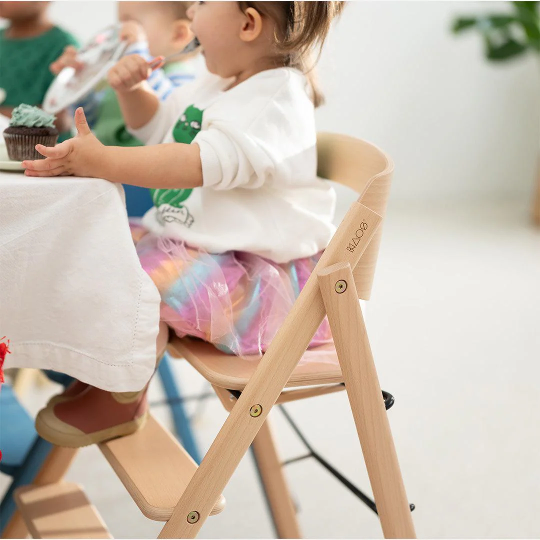 KAOS KLAPP® Highchair - Beech - Natural - Image 5