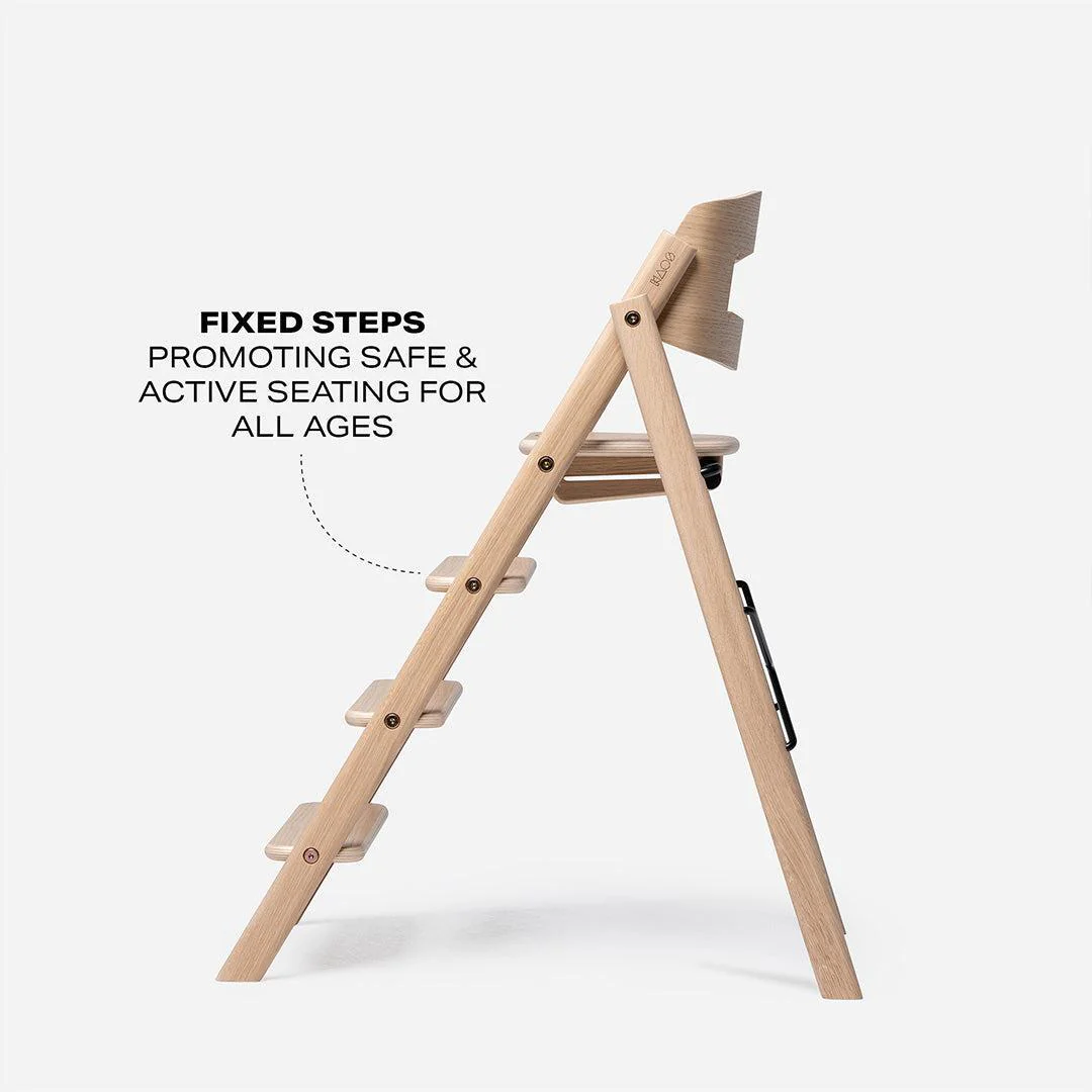 KAOS KLAPP® Highchair - Oak - Natural - Image 3