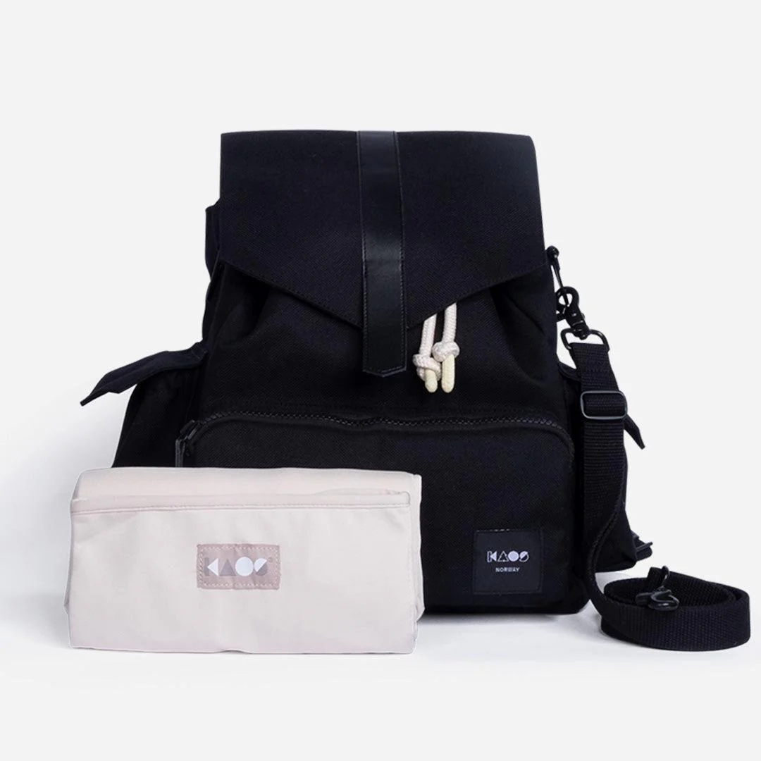 KAOS Ransel Changing Bag - Black - Image 2