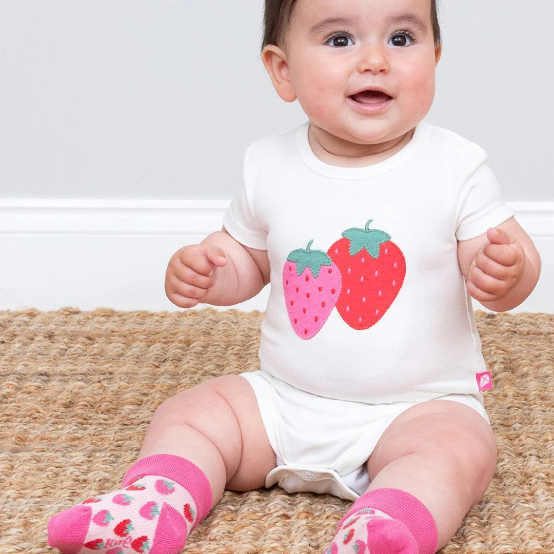 Kite Socks - Berry Dot - Image 3