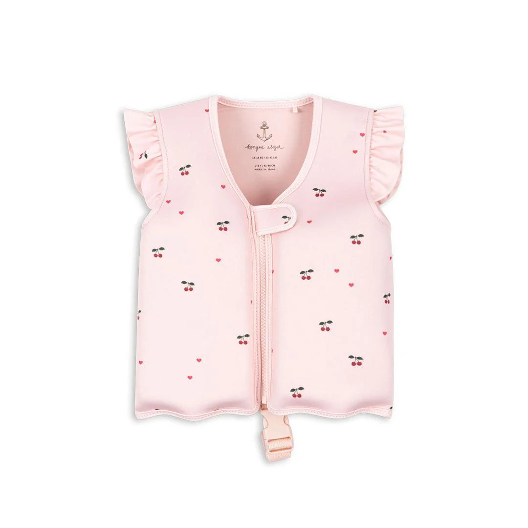 Konges Sløjd Avery Swim Vest - Cherry Coeir Rose