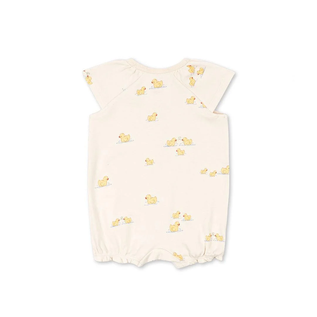 Konges Slojd Bello Short Sleeved Romper - Fanga Mio - Image 5