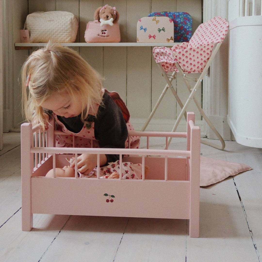 Konges Slojd Doll Bed  - Pink - Image 2