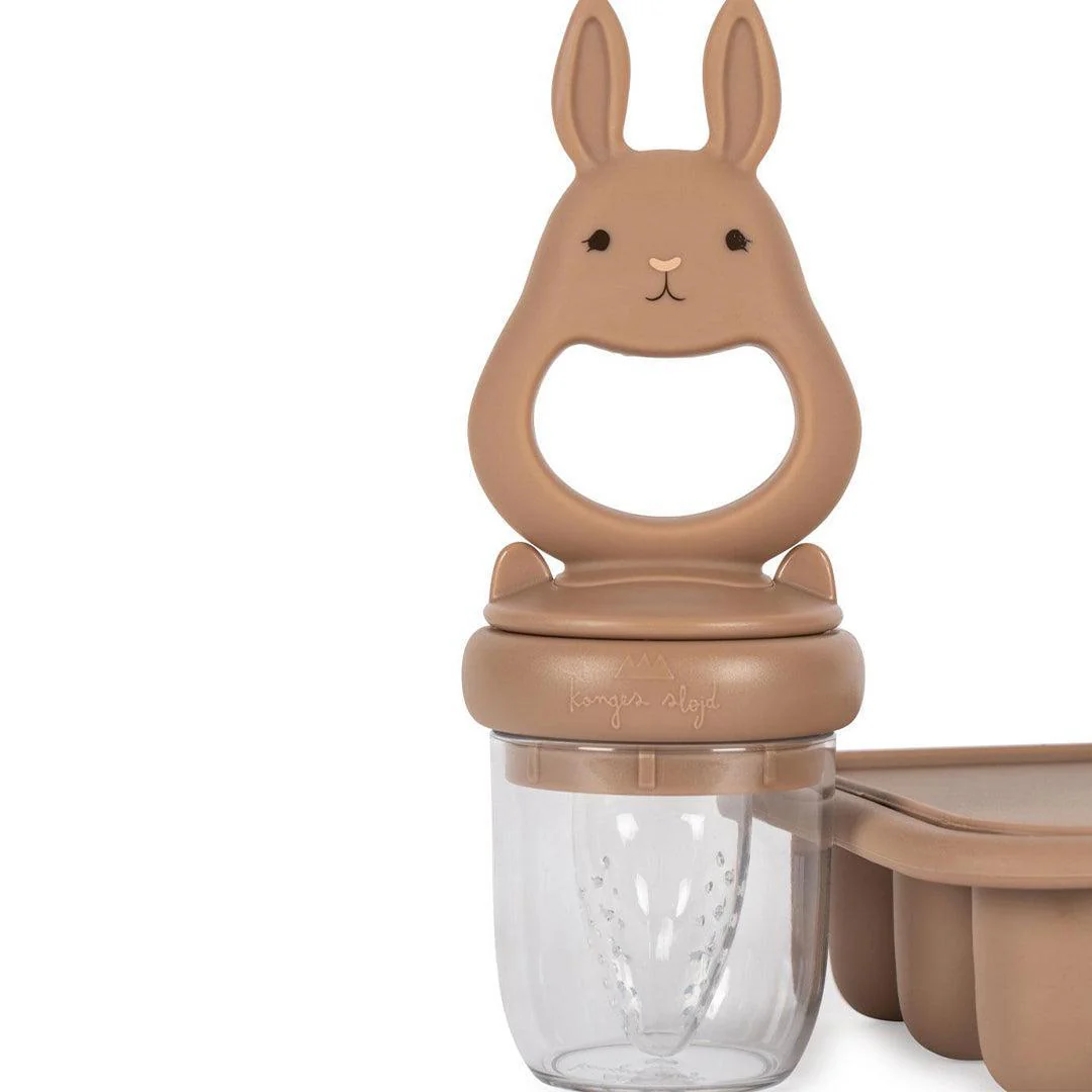 Konges Slojd Fruit Feeding Set - Blush - Image 2