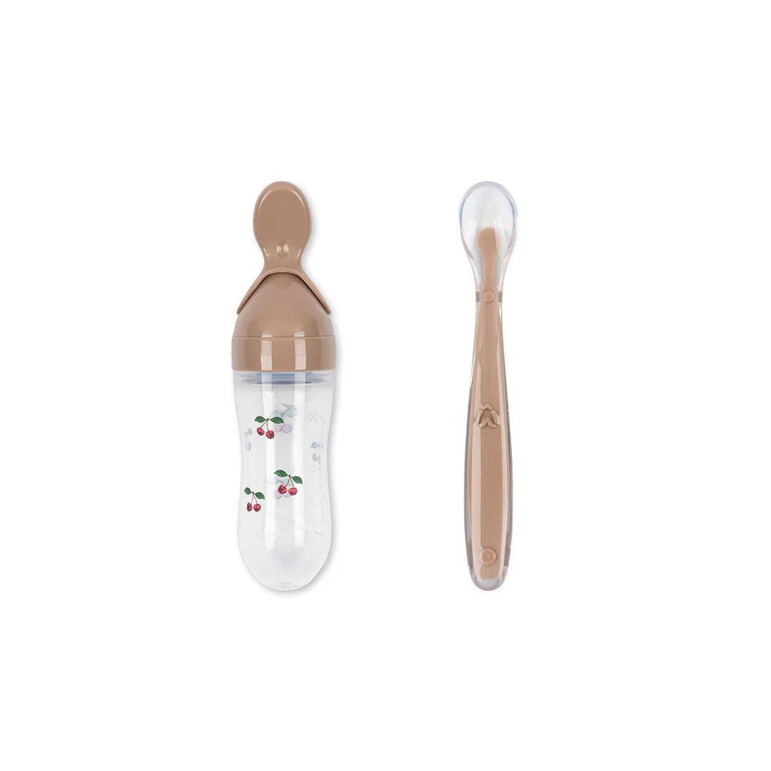 Konges Slojd Food Feeding Set - Cherry Blush