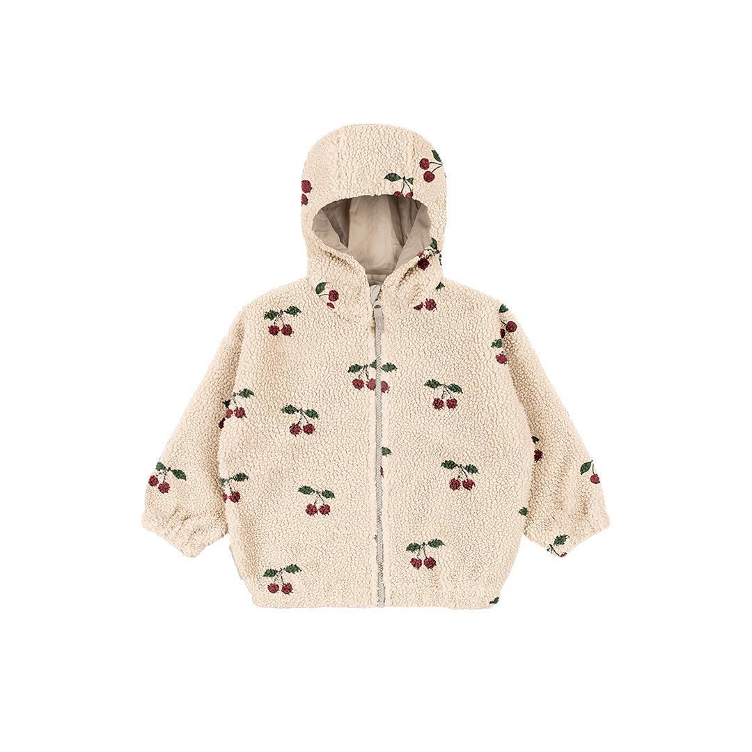 Konges Slojd Jody Teddy Hoodie - Ma Grande Cerise