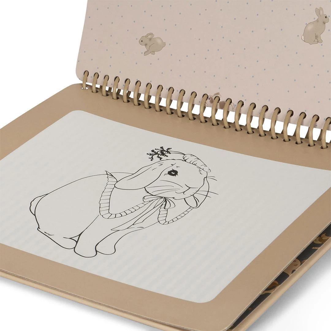 Konges Slojd Magic Water Book 'Bunny Sweetheart' - Image 4