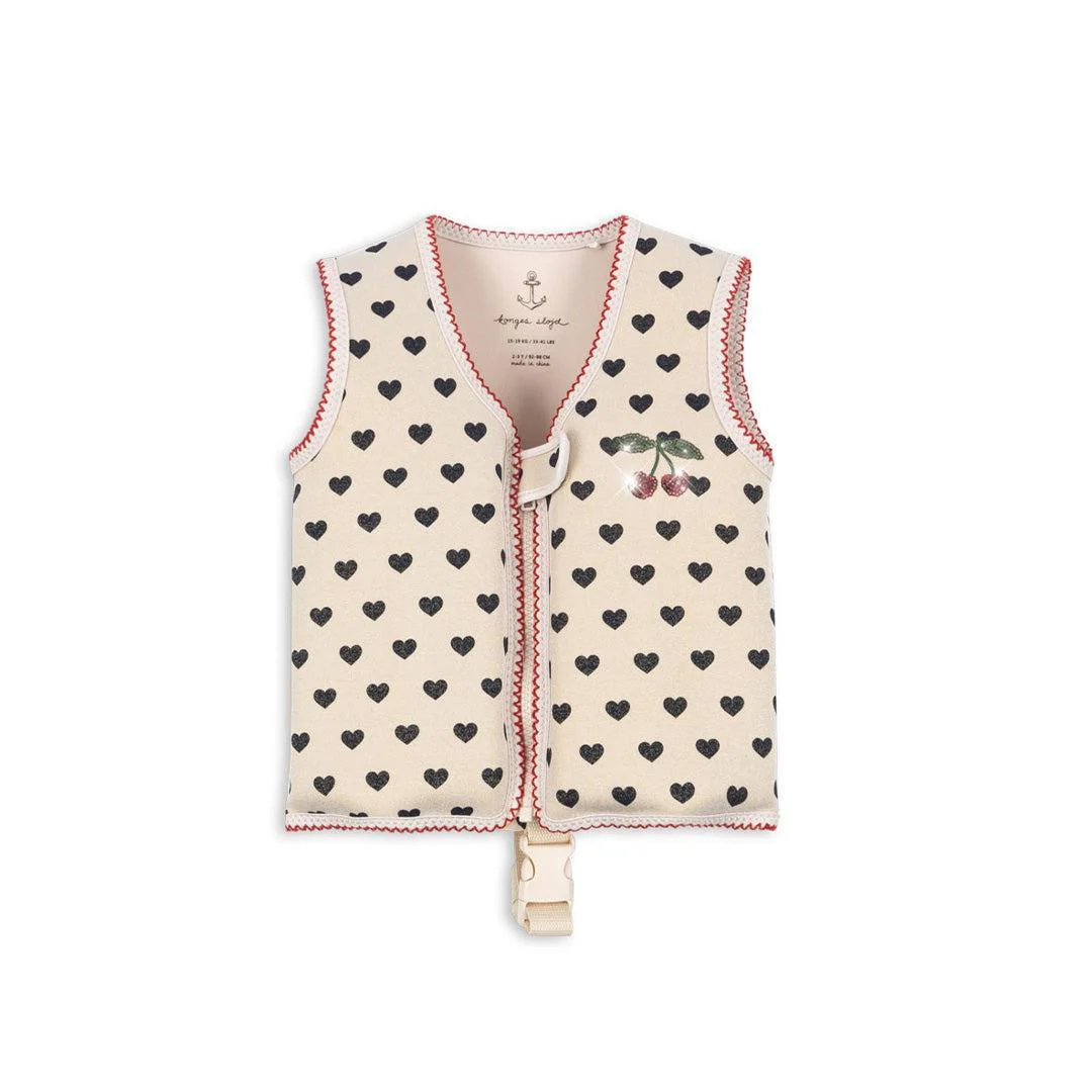 Konges Slojd Manon Swim Vest - Coeur Eclipse