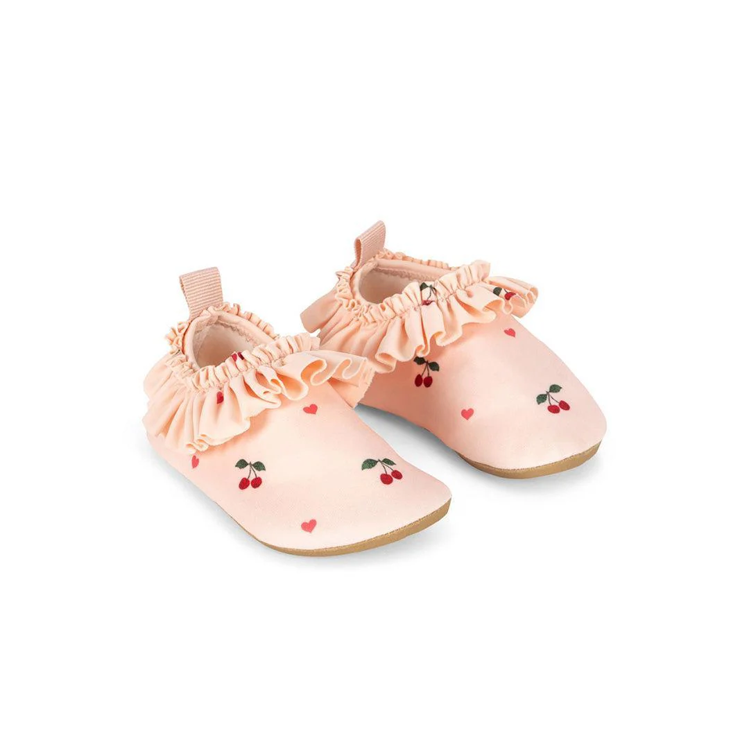 Konges Sløjd Merle Frill Swim Shoes - Cherry Coeir Rose
