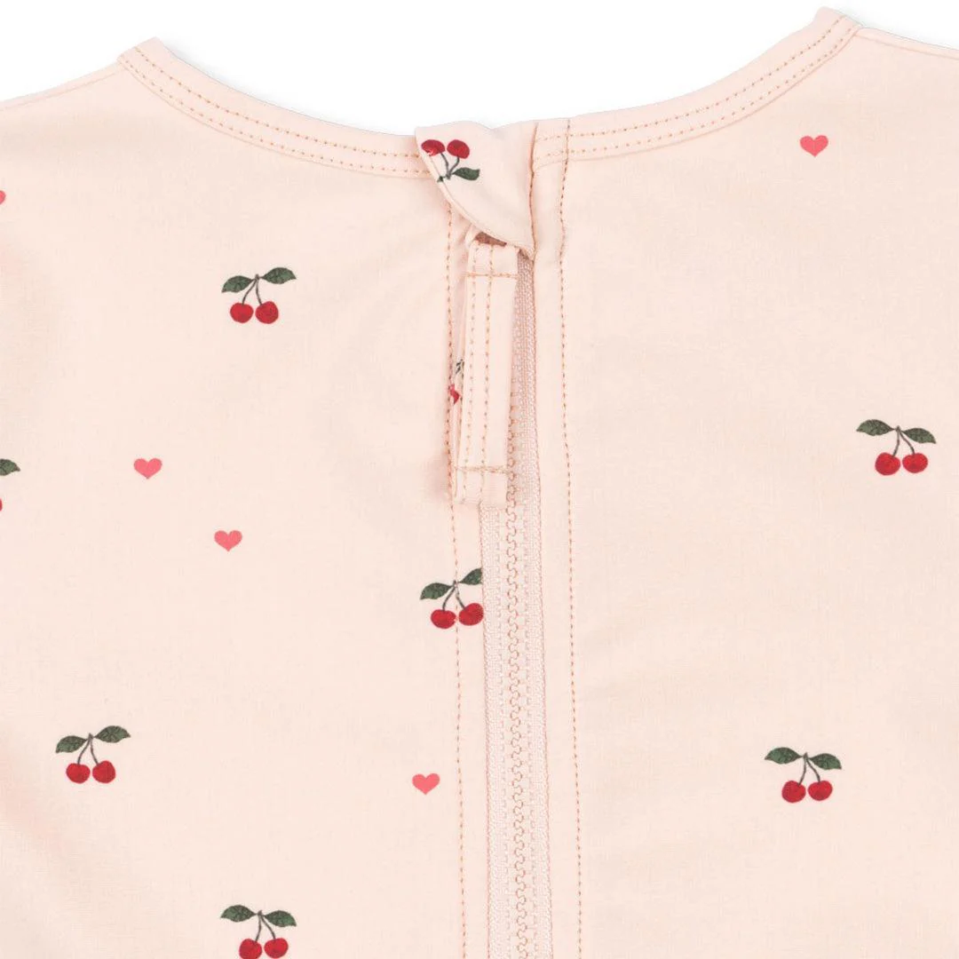 Konges Sløjd Merle Swim Onesie - Cherry Coeir Rose - Image 2