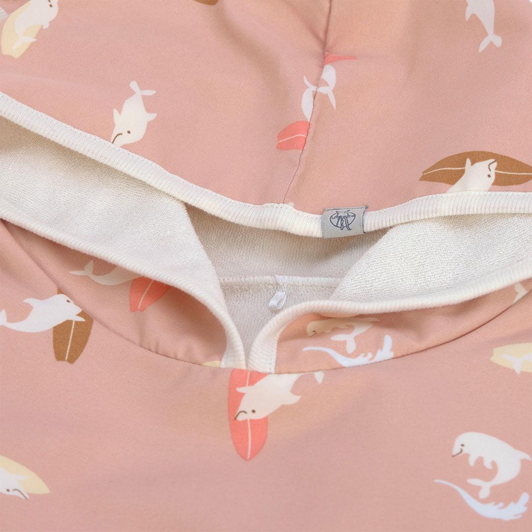 Lassig Beach Poncho - Peach - Dolphin - Image 4