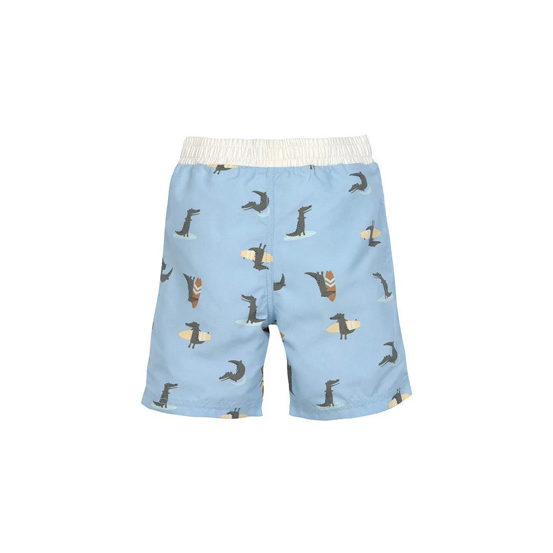 Lassig Board Shorts - Sky Blue - Crocodile - Image 6