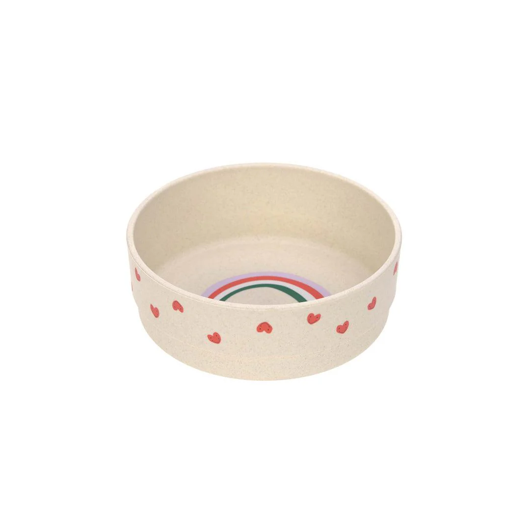 Lassig Cellulose Dish Set - Happy Rascals - Lavender - Smile Heart - Image 5