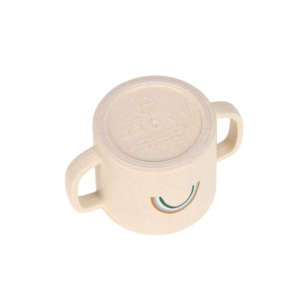 Lassig Cellulose Sippy Cup - Happy Rascals - Green - Smile - Image 5