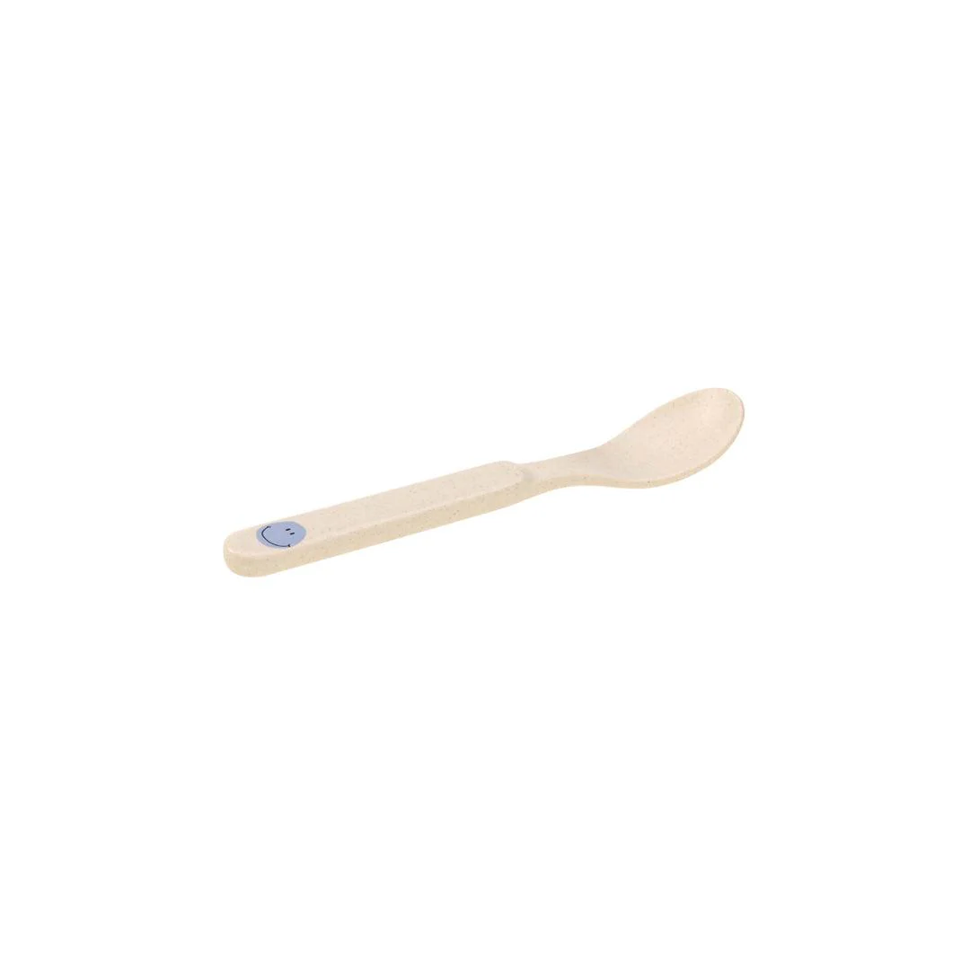 Lassig Cellulose Spoon Set - Happy Rascals - Sky Blue - Smile - Image 4