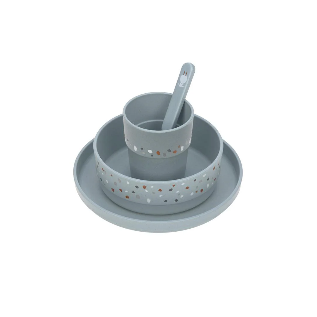 Lassig Dish Set - Blue - Tiny Farmer Sheep/Goose - Image 5