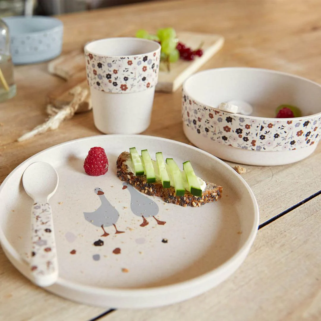 Lassig Dish Set - Nature - Tiny Farmer Sheep/Goose - Image 2