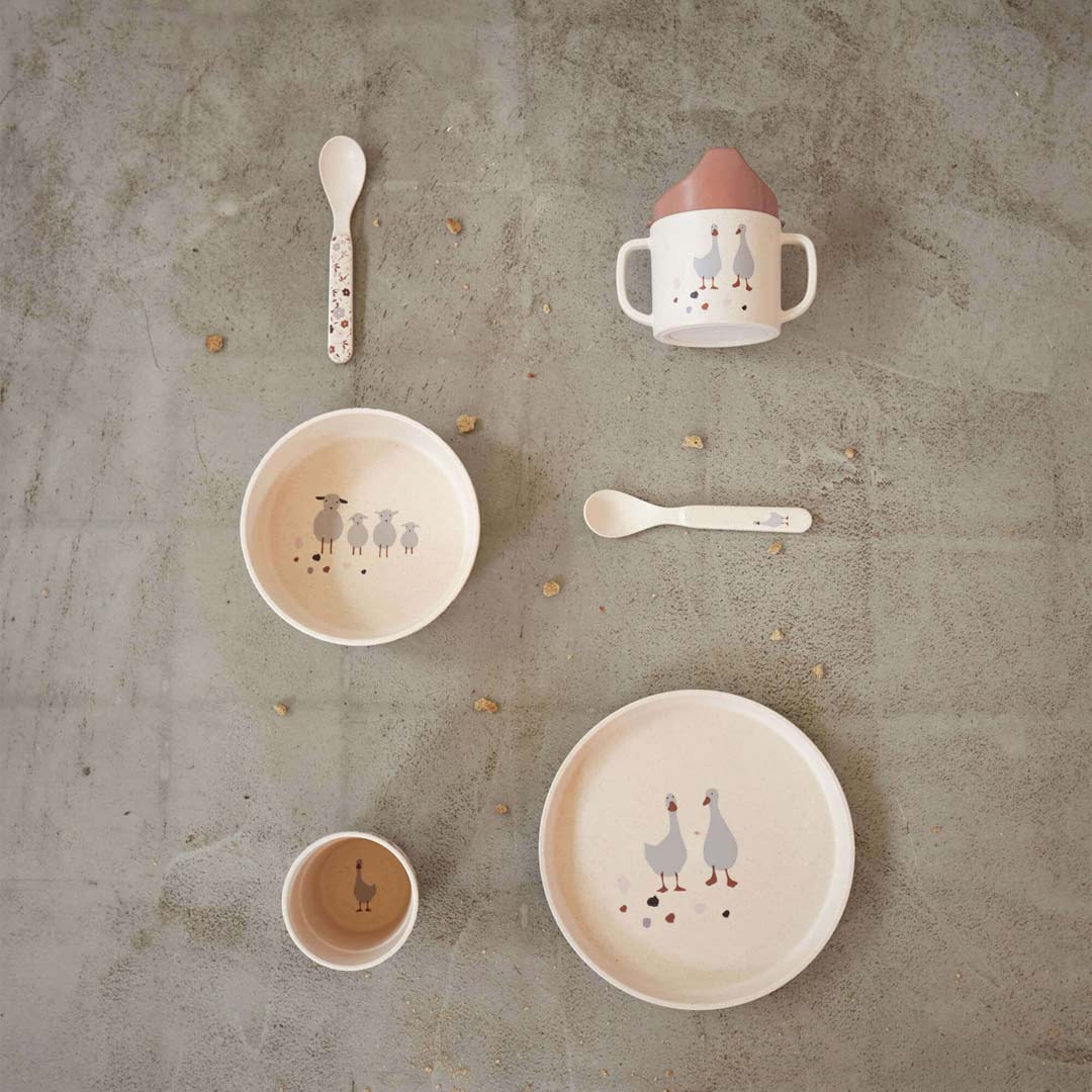 Lassig Dish Set - Nature - Tiny Farmer Sheep/Goose - Image 4