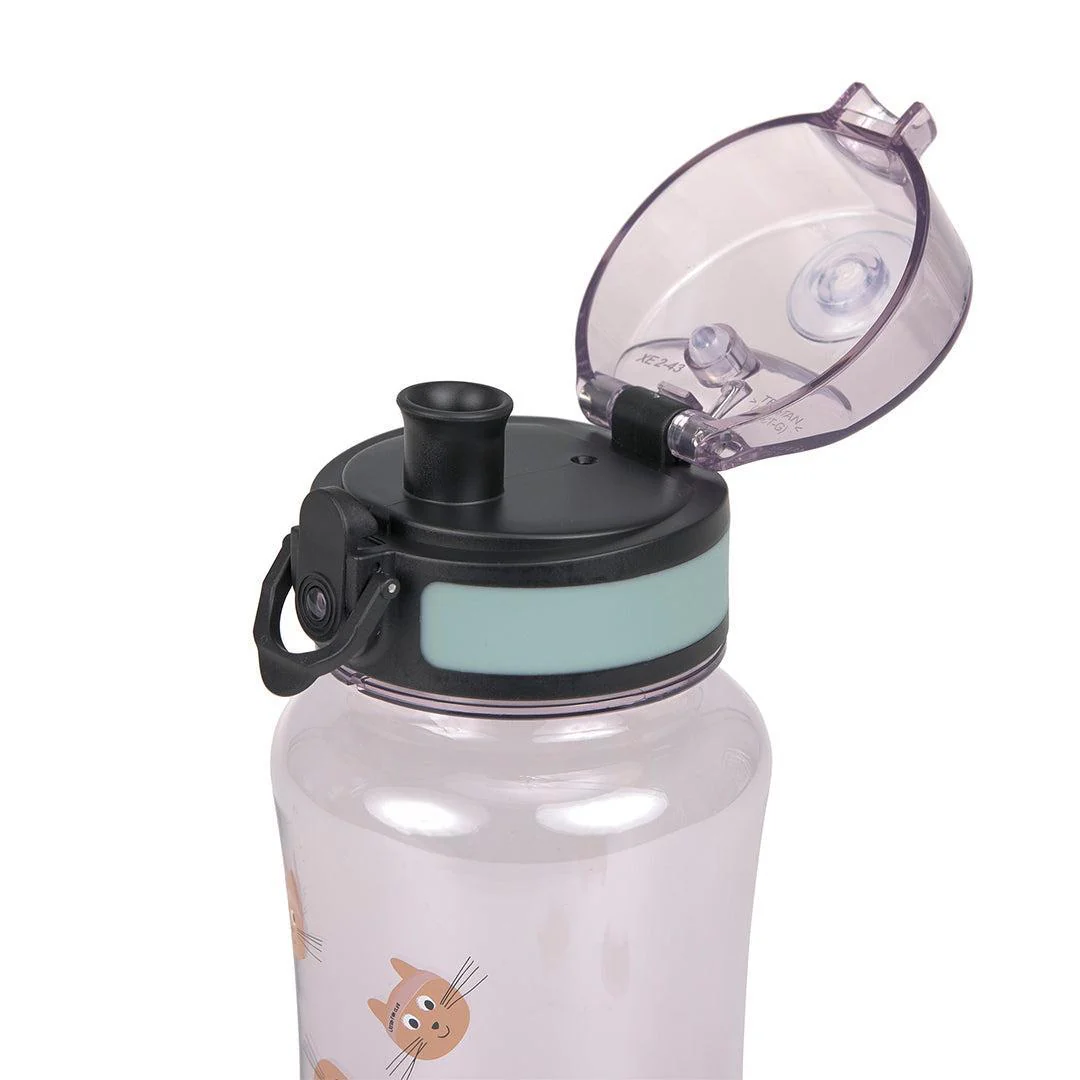 Lassig Drinking Bottle Tiny Team - Cat - Rose - Image 4