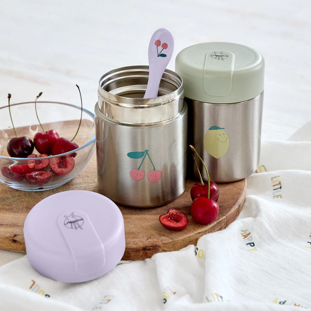 Lassig Food Jar - Happy Fruits - Cherry - Image 2