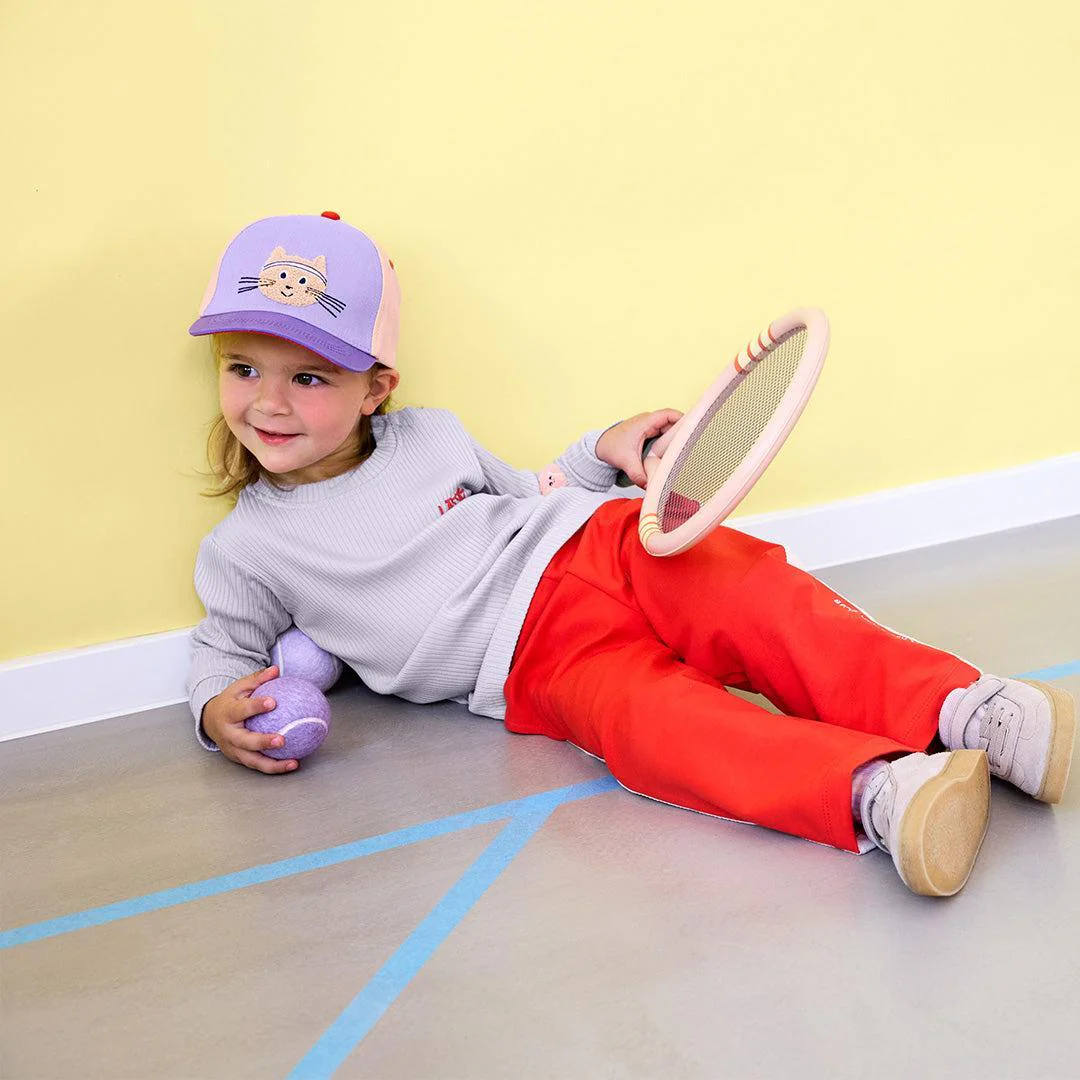 Lassig Kids Base Cap - Cat - Lilac - Image 2