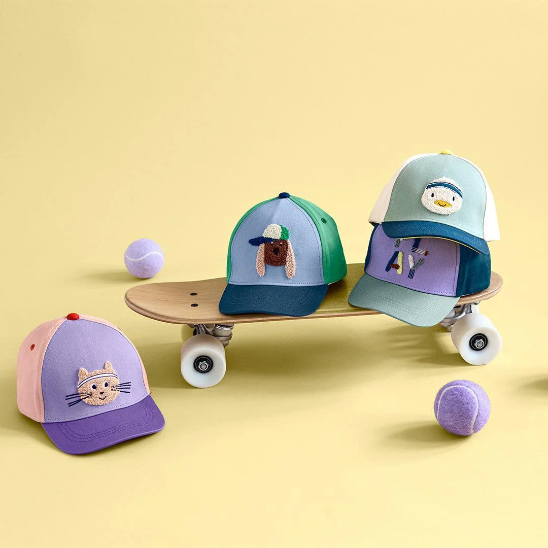 Lassig Kids Base Cap - Cat - Lilac - Image 3