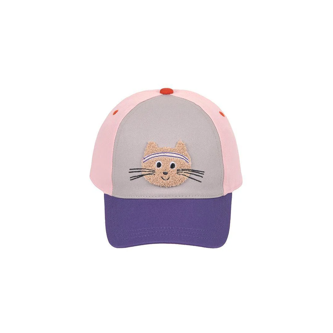Lassig Kids Base Cap - Cat - Lilac - Image 6